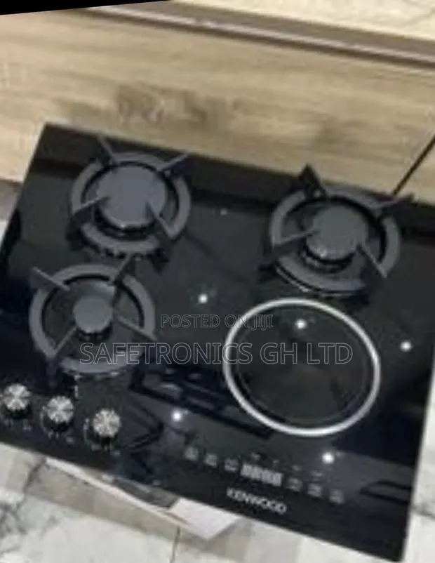 Fresh in Box • 3 Gas 1 Electric Inbuilt Kenwood Black · Photo 1