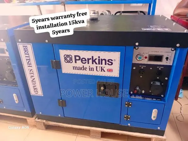 Lumina Omega Zone 16500watts 15kva Perkins Diesel Generator · Photo 1