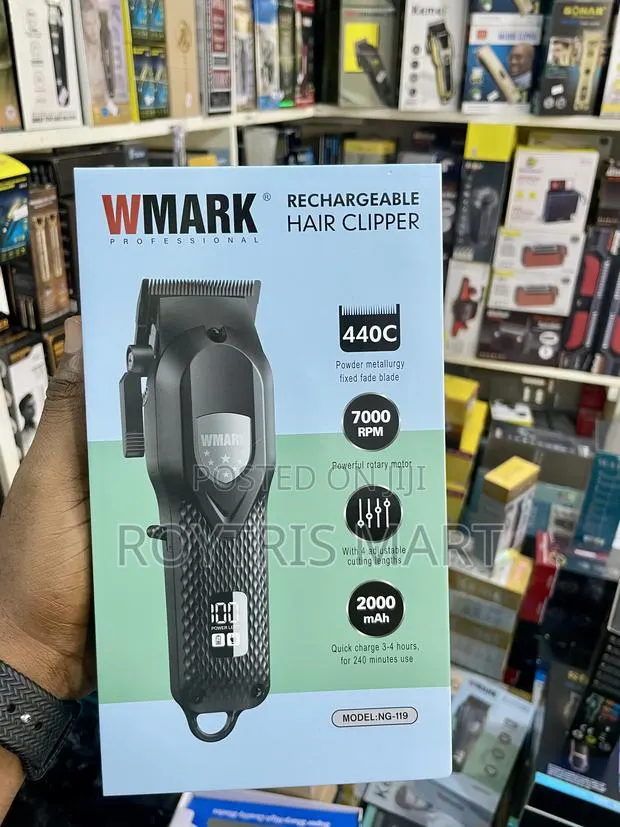 Wmark Ng-119 Professional Rechargeable Hair Clipper · Photo 1