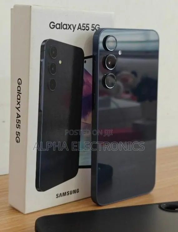 New Samsung Galaxy A55 256 GB Black · Photo 1