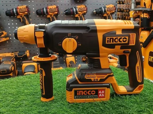 24mm Cordless Rotary Hammer + 2x4.0Ah Battery 20V - CRHLI202482 · Photo 1