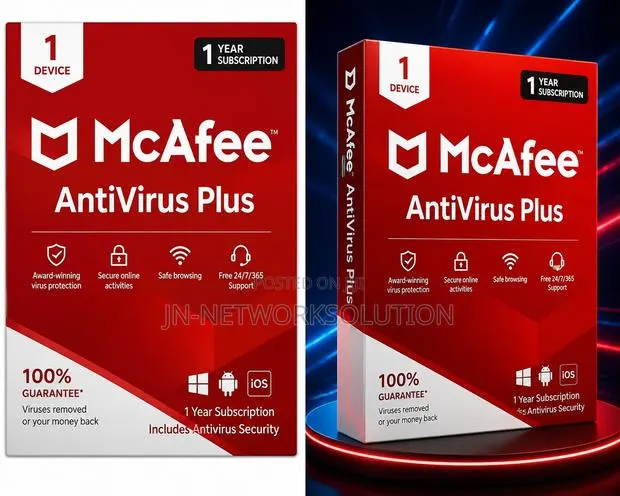 McAfee AntiVirus Plus 1 Year/1 Device (Global) · Photo 1