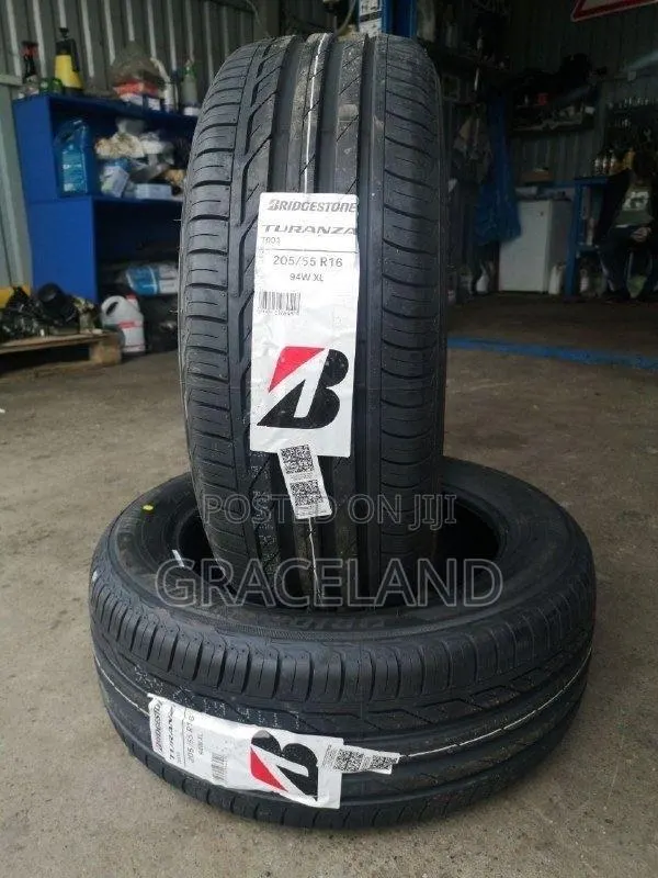 This Is Original 2in1 Set of Bridgestone Tires 205/55/R16 9W XL · Photo 1