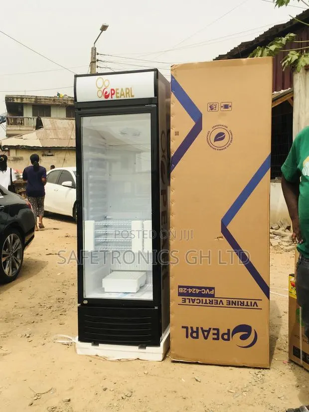 Pearl Electric Glass PVC-424-2B Display Singledoor Fridge · Photo 1