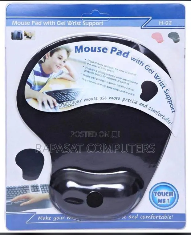 Mouse Pad With Gel Wrist Support · Photo 1