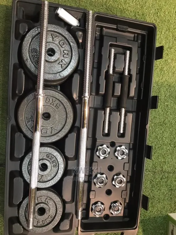 York Dumbell and Barbell 50kg · Photo 1