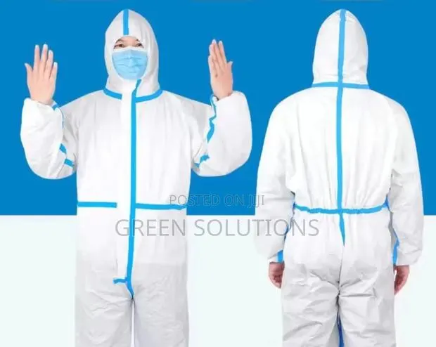 Disposable Protective Coverall Suit · Photo 1