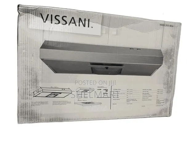 Vissani 30’ Arno Under Cabinet Range Hood Stainless Steel