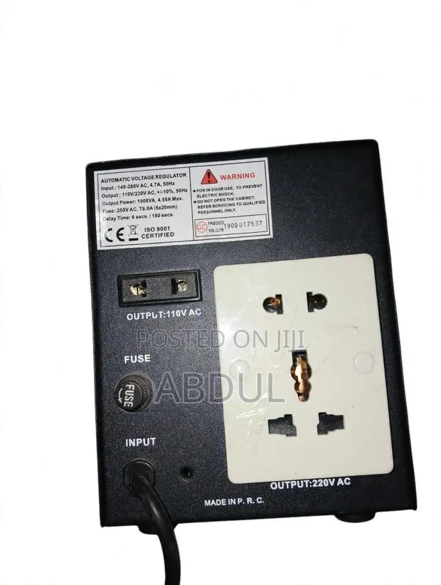 Icona London 1000VA Automatic Voltage Regulator · Photo 1