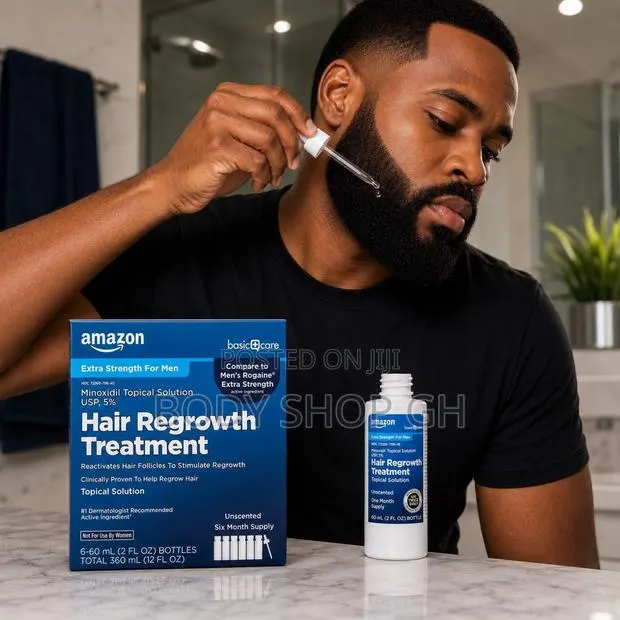 Amazon Minoxidil for Hairline, Beard, Bald Spots - Kirkland Minoxidil · Photo 1