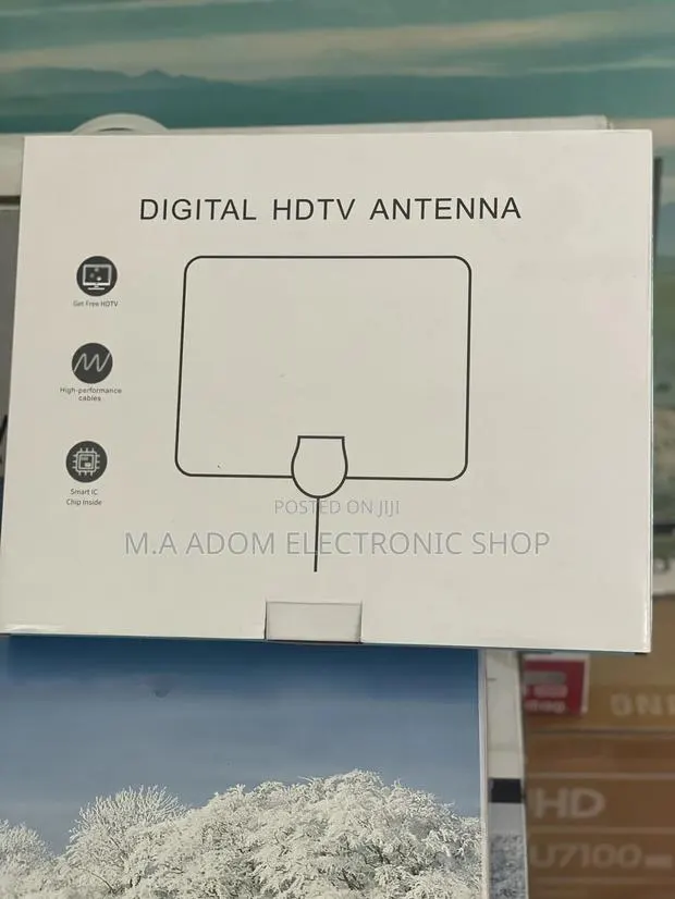 Black Colour Free to Air Indoor Digital Antenna · Photo 1