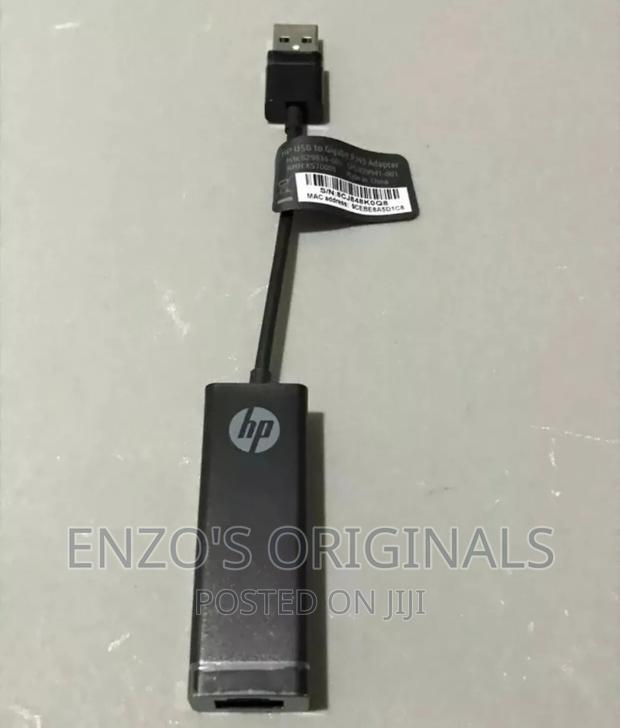 Usb 3.0 To Gigabit Ethernet Network Lan Rj45 Adapter New Hp · Photo 2