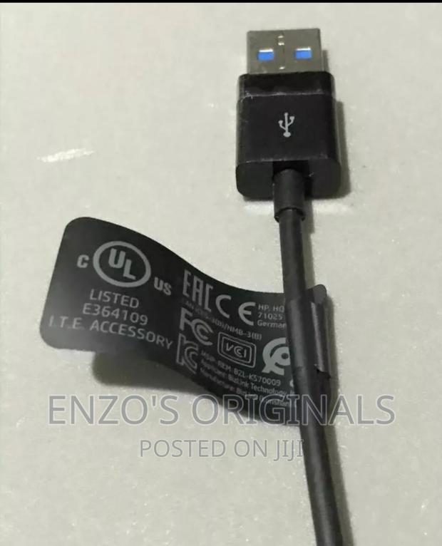 Usb 3.0 To Gigabit Ethernet Network Lan Rj45 Adapter New Hp · Photo 5