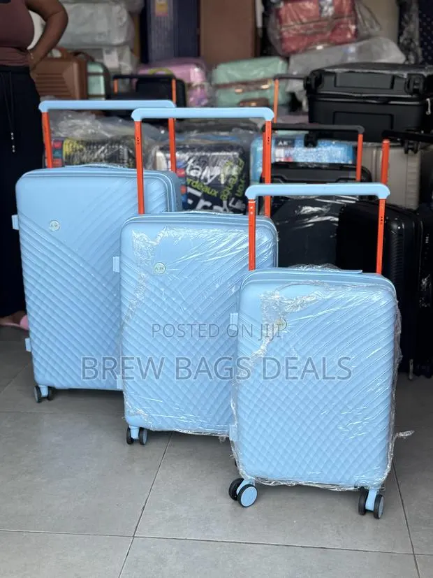 Quality Ak 3set Fiber Anticrack Wide Handle Traveling Bag. · Photo 1