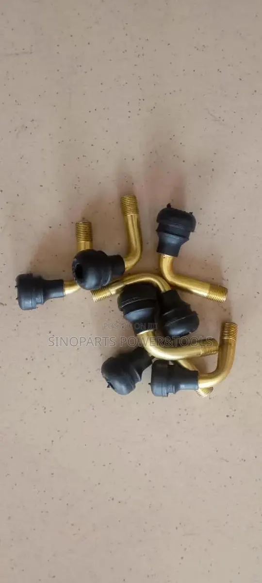 90 Degree Brass Tyre Valve Stem for Motorcycle E-Bike · Photo 1