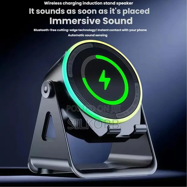 Wireless Charging + Induction/Bluetooth Speaker · Photo 1