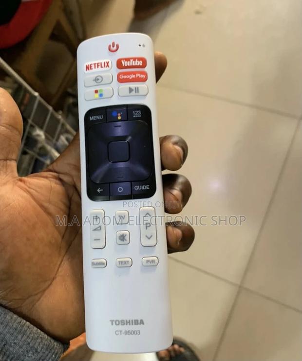 Quality Yet Affordable Toshiba Remote With Netflix(White) · Photo 1