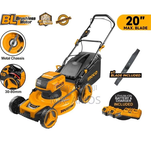20" Cordless Lawn Mower With 2x(5.0ah) - Lmli20202 · Photo 4
