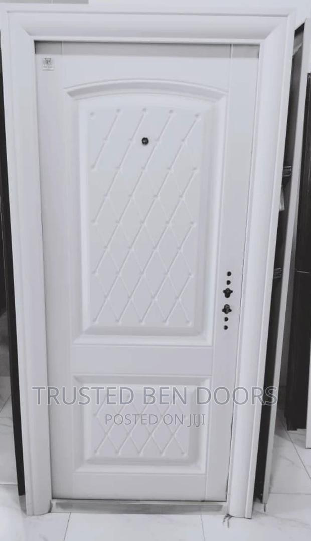 All White Paladin Turkish Security Doors With Accessories · Photo 1