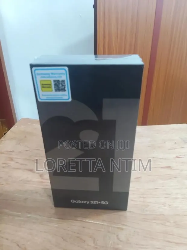 New Samsung Galaxy S21+ 5G 128 GB Black · Photo 1