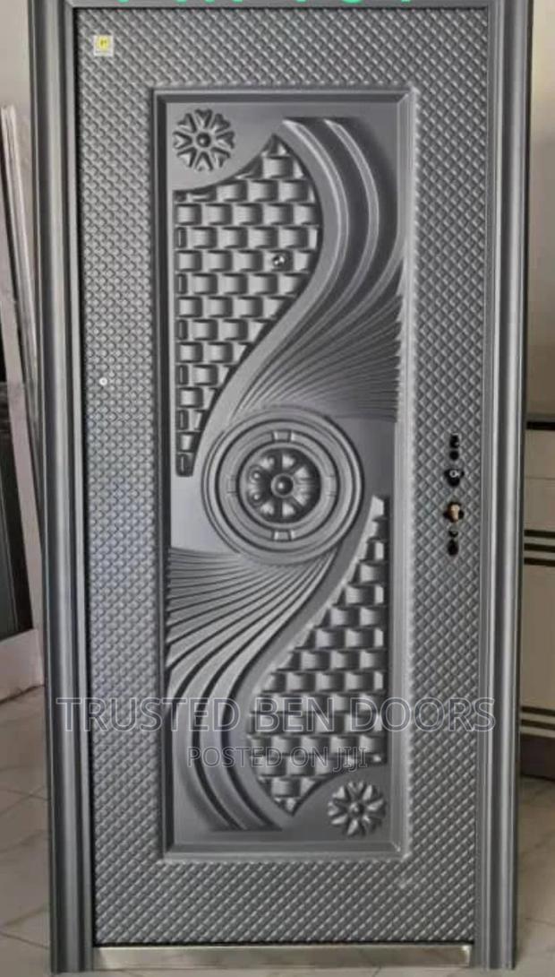 Paladin Gray Turkish Security Doors [Single_one+Half_double] · Photo 1