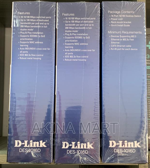 16 Port Dlink Switch 10/100mbps · Photo 4
