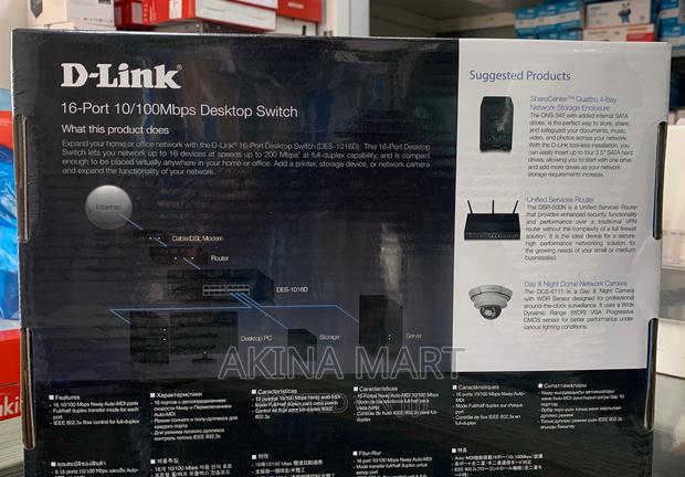16 Port Dlink Switch 10/100mbps · Photo 2