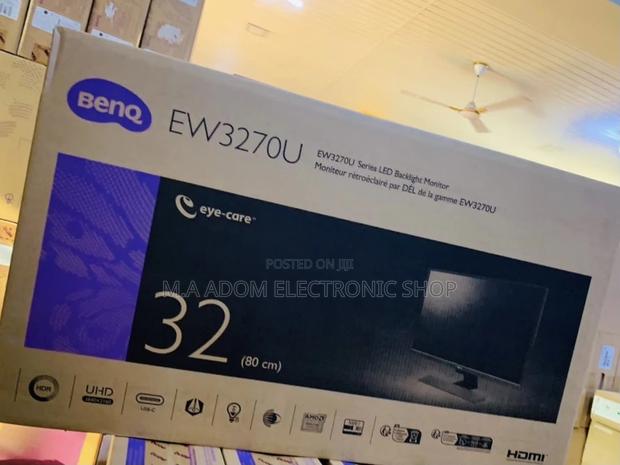 Latest Benq 32 Inch Uhd Premium Monitor(EW3270U)Black · Photo 1