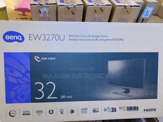 Benq EW3270U Uhd 16:9 HDR Premuim Monitor(Black). · Photo 1