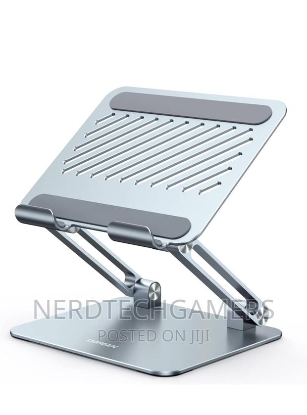 Tablet Stand Holder for Desk Dual Rod Support Aluminum · Photo 2