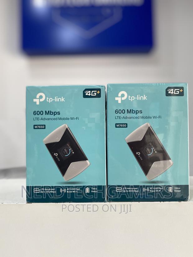Tp-Link M7650 600 MBPS 4g Lte-Advanced Mobile Wi-Fi, Cat 11 · Photo 1