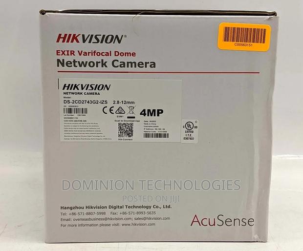 Hikvision Ds-2cd2743g2-Izs(2.8-12mm) 4mp Varifocal Dome Acus · Photo 3