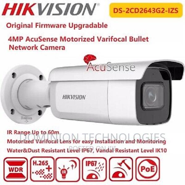 HIKVISION DS-2CD2643G2-IZS 4MP Motorized Varifocal Bullet Ne · Photo 1