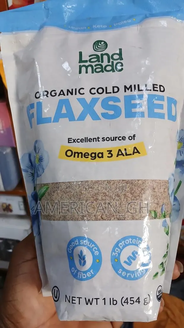 Organic Cold Milled Flaxseed, 454g · Photo 1