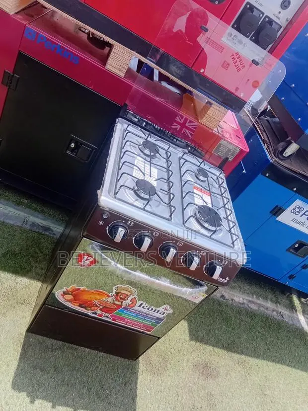 Icona 4 Burners Gas Cooker – Efficient Heat for Perfect Meals · Photo 1
