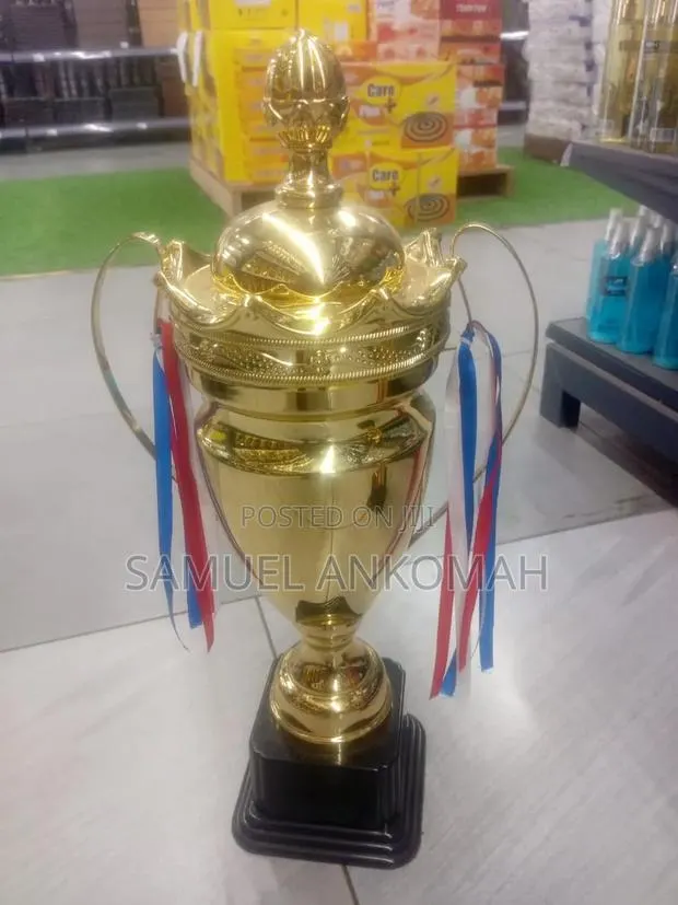 Large Gold Champion Trophy /Award Cu · Photo 1