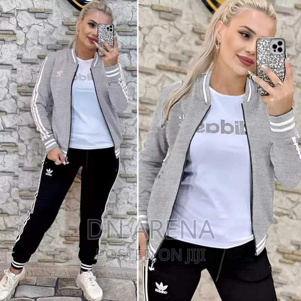 Original Women 3pcs Adidas Jack With Inner and Jogging Set · Photo 2