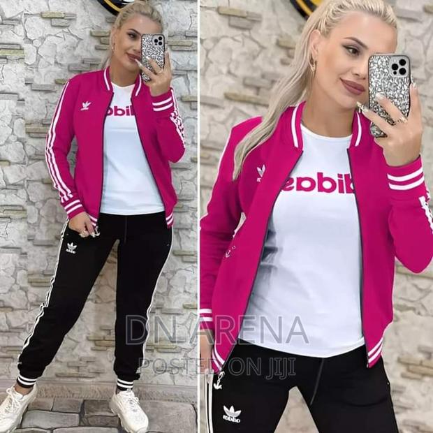 Original Women 3pcs Adidas Jack With Inner and Jogging Set · Photo 4