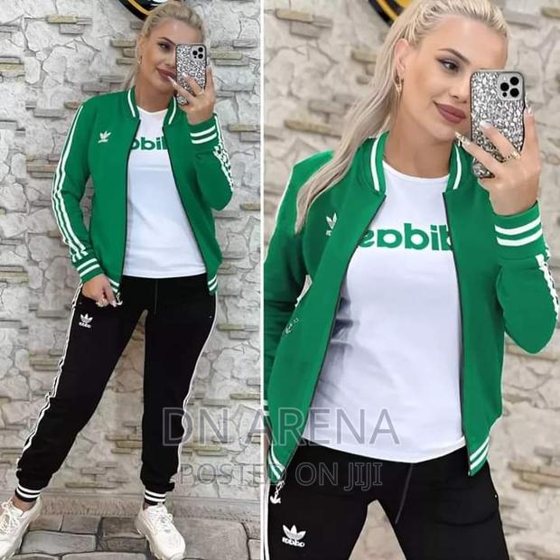 Original Women 3pcs Adidas Jack With Inner and Jogging Set · Photo 5