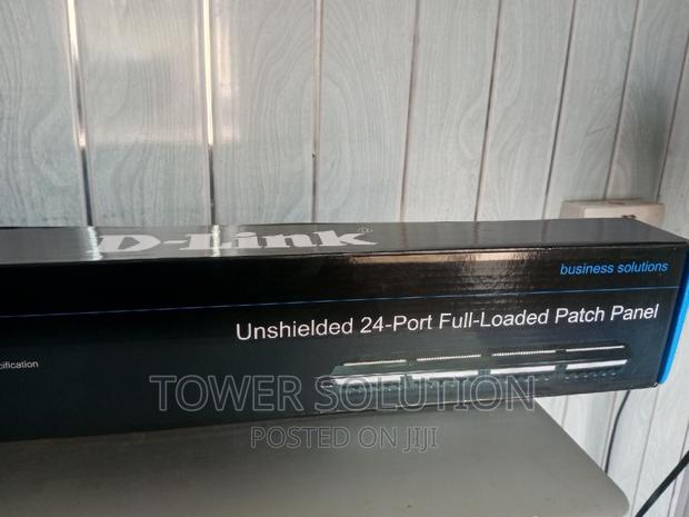 D-Link Unshielded 24port Full Loaded Patch Panel · Photo 1