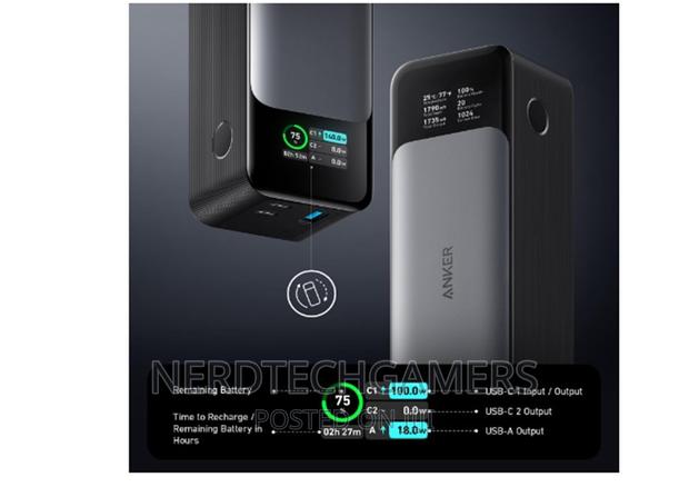 Anker Power Bank, 24,000mah 3-Port Portable Charger · Photo 2