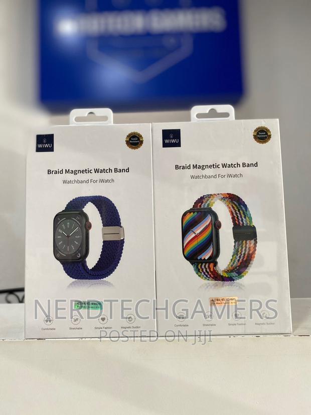 Magnetic Braided For Apple Watch Band 41mm 40mm 45mm 44mm · Photo 1