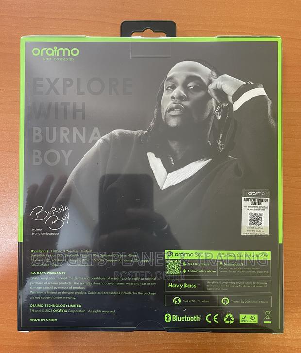 Oraimo Boompop2s Super Base Headphone 60hrs Play | OHP - 610 · Photo 5