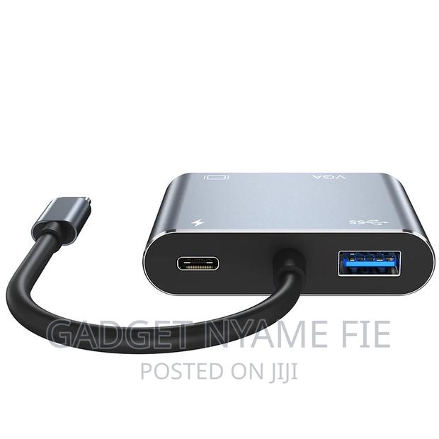 4 in 1 Adapter - Type C / HDMI / VGA / USB-A · Photo 1