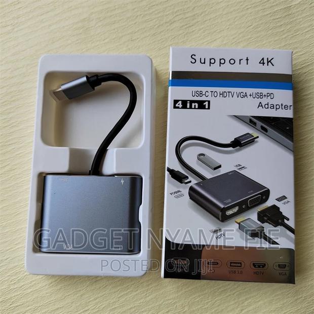 4 in 1 Adapter - Type C / HDMI / VGA / USB-A · Photo 4