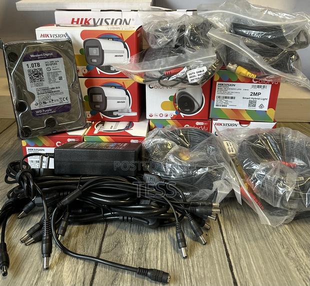 Hikvision 8ch 2mp Kit Full Color+Audio+1tb Surveillance HDD · Photo 1