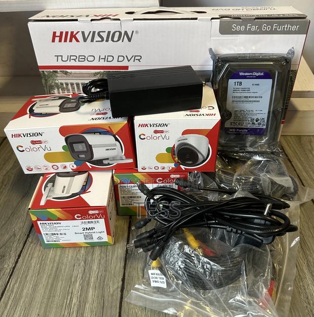 Hikvision 2mp 4ch Kit Full Color Audio+1tb Surveillance (Cv) · Photo 2