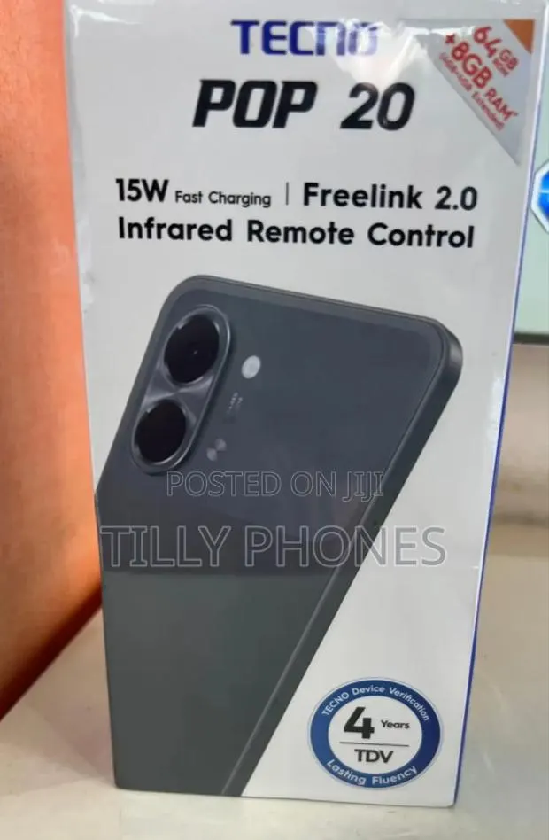 New Tecno Pop 20 64 GB Black · Photo 1