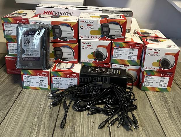 Hikvision 16ch+4tbsurveillance Hdd+Fullcolor+Audio Nobnccord · Photo 1