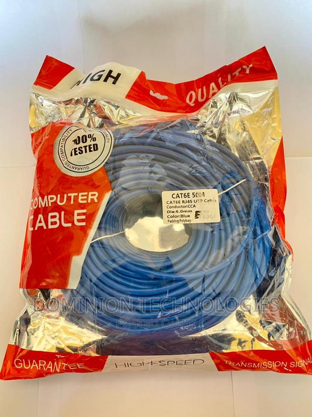 Top Edge Patch Cord 50M Cat6 Utp · Photo 1